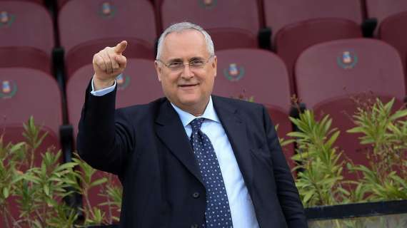 Lazio, Lotito: "L'anno scorso abbiamo battuto l'Inter che poi ha fatto la finale Champions"