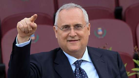 Tasse e calcio, Lotito: "Serviva risolvere il problema. E adesso un interlocutore per gli stadi"