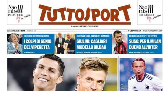 Prima TS - Suso: "Per il Milan due no all'Inter"