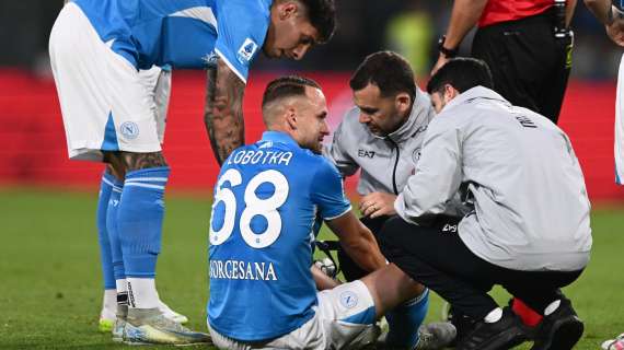 Qui Napoli - Lobotka, l'esito degli esami:  trauma contusivo/distorsivo alla caviglia destra