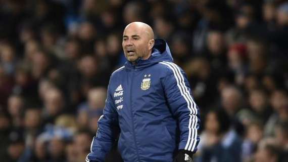 Argentina, Sampaoli: "Lautaro giovane interessantissimo. Icardi? Difficile che venga in Russia"