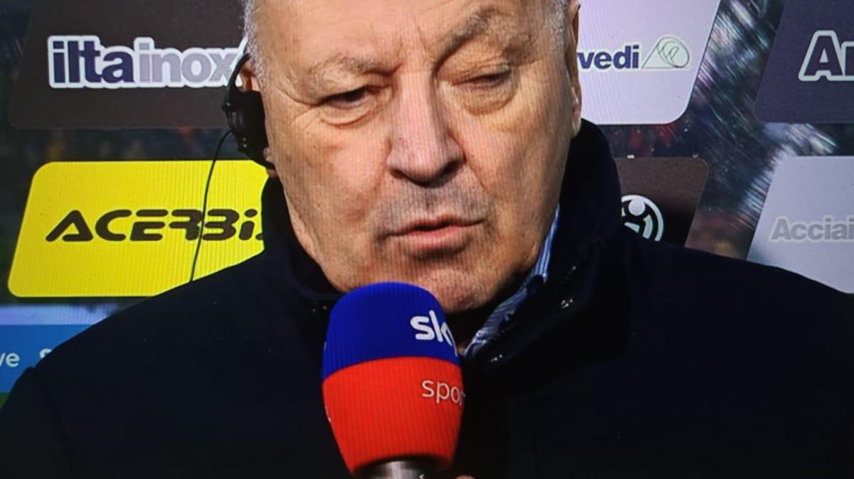 Marotta a Sky: "Mercato Inter chiuso, per Diaby non c'erano i presupposti. Dumfries-Liverpool? Telefonate improvvide"
