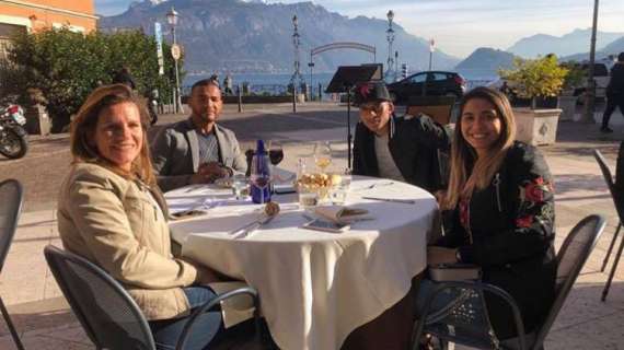 Dalbert, relax sul Lago di Como: "Giornata piacevole"