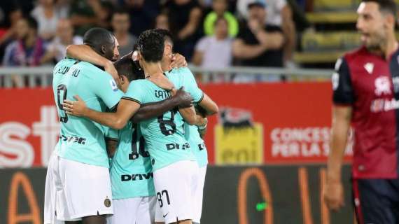 #SerieATwitterClub, Cagliari-Inter 3ª partita più twittata dell'ultima giornata