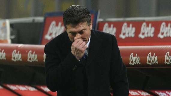 Mazzarri: ''Ingenui e scelte sbagliate. Ma oggi c'era un rigore e rosso per Dias"