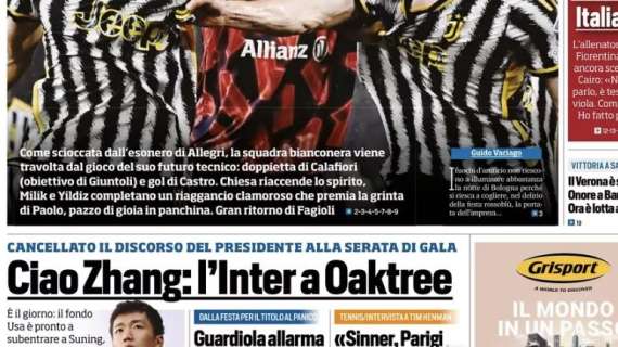 Prima TS - Ciao Zhang, l’Inter a Oaktree