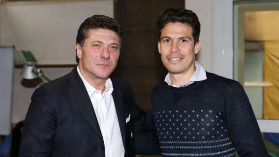 FOTO - Hernanes ad Appiano. Eccolo con Mazzarri