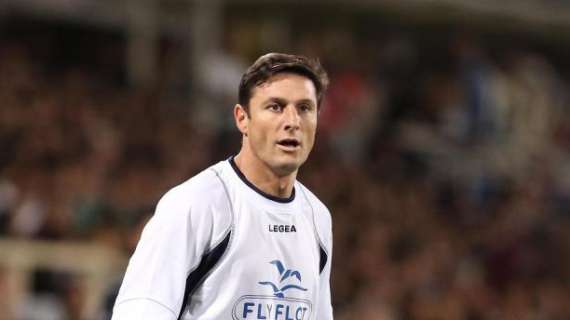 'Partita del cuore': tra i campioni in campo anche Javier Zanetti