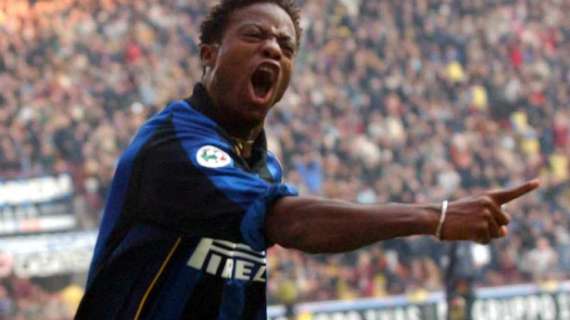 Kallon spegne 43 candeline, l'Inter ricorda: "Tre stagioni in nerazzurro e 20 reti"