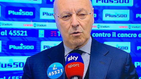 Marotta: "Difficoltà oggettive, serve continuità e subire meno gol. Ma c'è da finire ancora il girone di andata..."