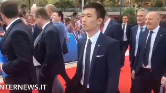 VIDEO - La delegazione dell'Inter arriva al Grimaldi Forum