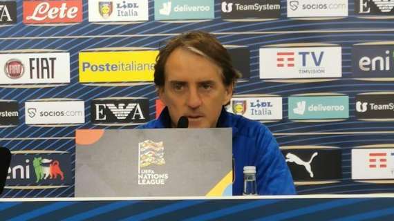 Italia, Mancini: "In Ungheria non è mai semplice, fa piacere giocarsi il primo posto. Immobile a casa? Vi spiego"