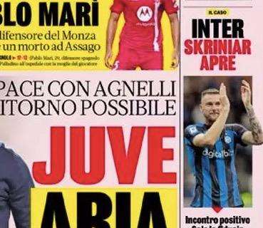 Prima GdS - Inter, Skriniar apre: incontro positivo, sale la fiducia. Juve, aria di Conte