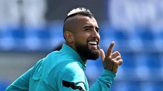 Vidal con il sorriso verso Spezia-Inter: "Continuiamo a prepararci"