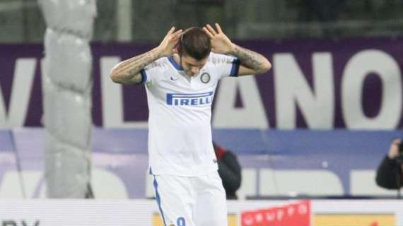 Palacio-Icardi e l'Inter espugna il Franchi ritrovando gol e gioco