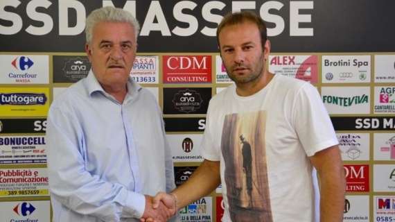 Massese, l'ex Inter Cristiano Zanetti nuovo tecnico