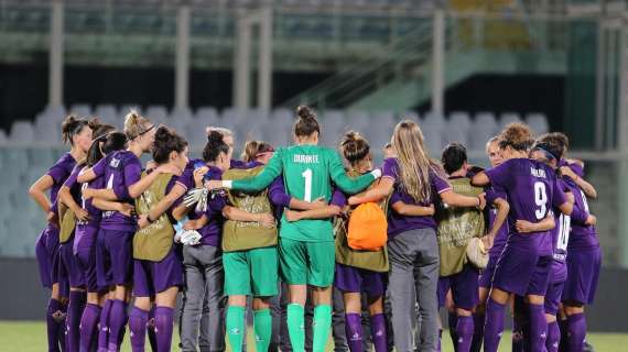 Fiorentina Femminile, annullata l'amichevole di oggi pomeriggio contro la Roma