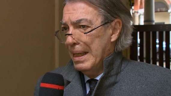 Moratti: "Siamo dispiaciuti per Bellugi, era una persona splendida. Derby? Se andasse bene, strada in discesa"