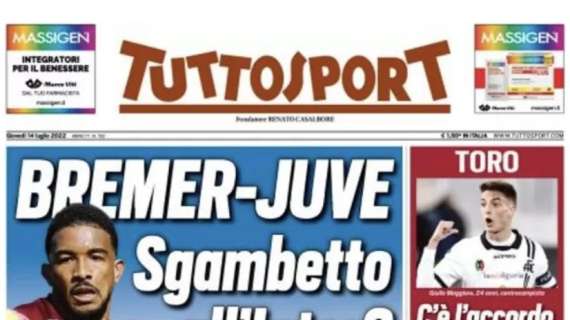 Prima TS - Bremer-Juve, sgambetto all'Inter?