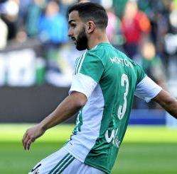 Betis, stop per Montoya: lesione al bicipite femorale