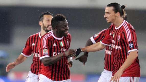 Maglia Muntari, il Chievo: "Il piccolo è milanista, ma..."