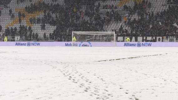 UFFICIALE - Vince la neve: non si gioca Juve-Atalanta