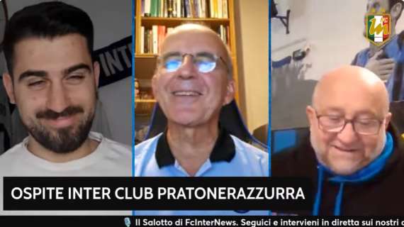 Rivivi la diretta! "IO GIRO L'ITALIA PER TE", ospite l'INTER CLUB PRATONERAZZURRA. La VIGILIA di YOUNG BOYS-INTER