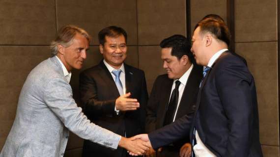 Mancini, doppio confronto con Zhang e Thohir: nuovo round dopo visita all'Onu