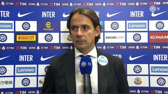 Inzaghi a ITV: "Contento della prestazione contro una squadra che sta bene. Spero di avere Brozovic a Torino"