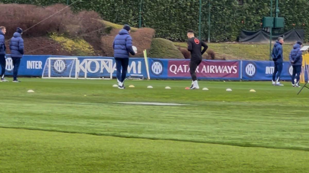 VIDEO - L'Inter si allena in vista dell'Arsenal. Lavoro specifico per Lautaro durante il torello