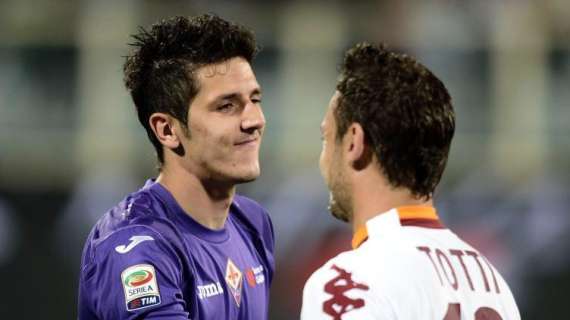 Jovetic, omaggio a Totti su Twitter