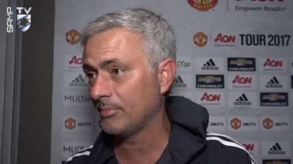 Mourinho: "Inter, dopo 7 anni è impossibile dimenticare. Sampdoria? Per me è parte del Triplete"