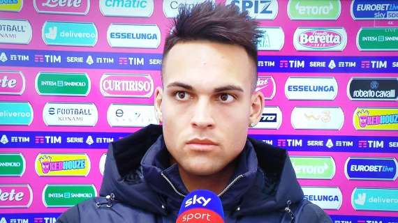 Martinez a Sky: "Non sono a favore del VAR, ma se c'è bisogna usarlo bene se no rovina tutto"