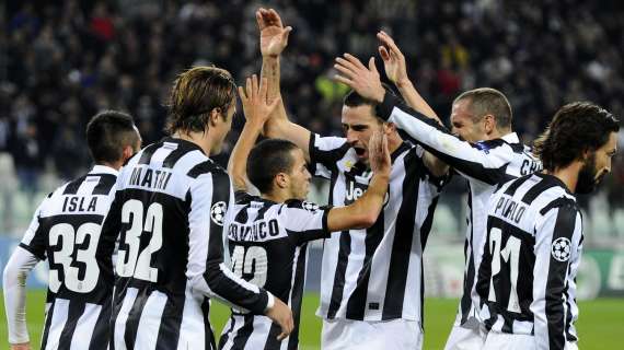 UCL - Tutto facile per la Juve: 4-0 al Nordsjaelland