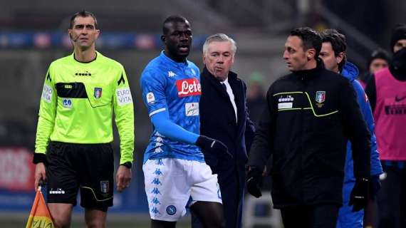 Lazio, Inzaghi: "Koulibaly? Normale che per il Napoli sia un'assenza importante"