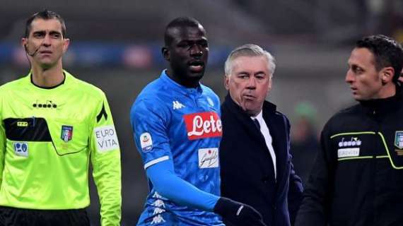 Koulibaly: "Inter-Napoli? Combatto il razzismo, ma reagire in campo è controproducente"