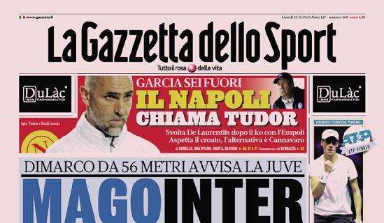 Prima GdS - MagoInter, Dimarco da 56 metri avvisa la Juve