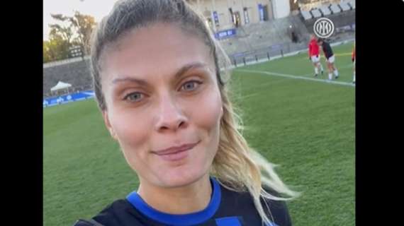 Cambiaghi ai tifosi dell'Inter Women: "Felice del gol e di aver contribuito alla vittoria"