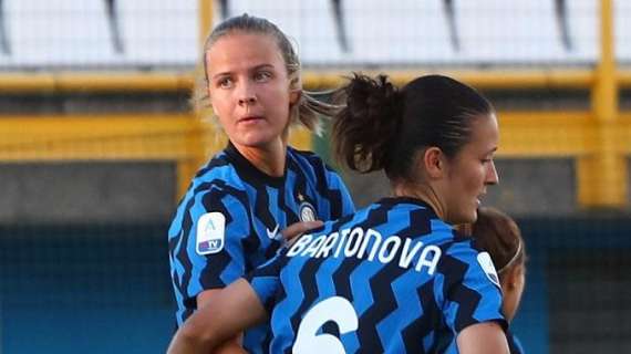 Moller, doppietta contro l'Hellas Verona: è la prima straniera a segnare più di un gol in Serie A con Inter Women 