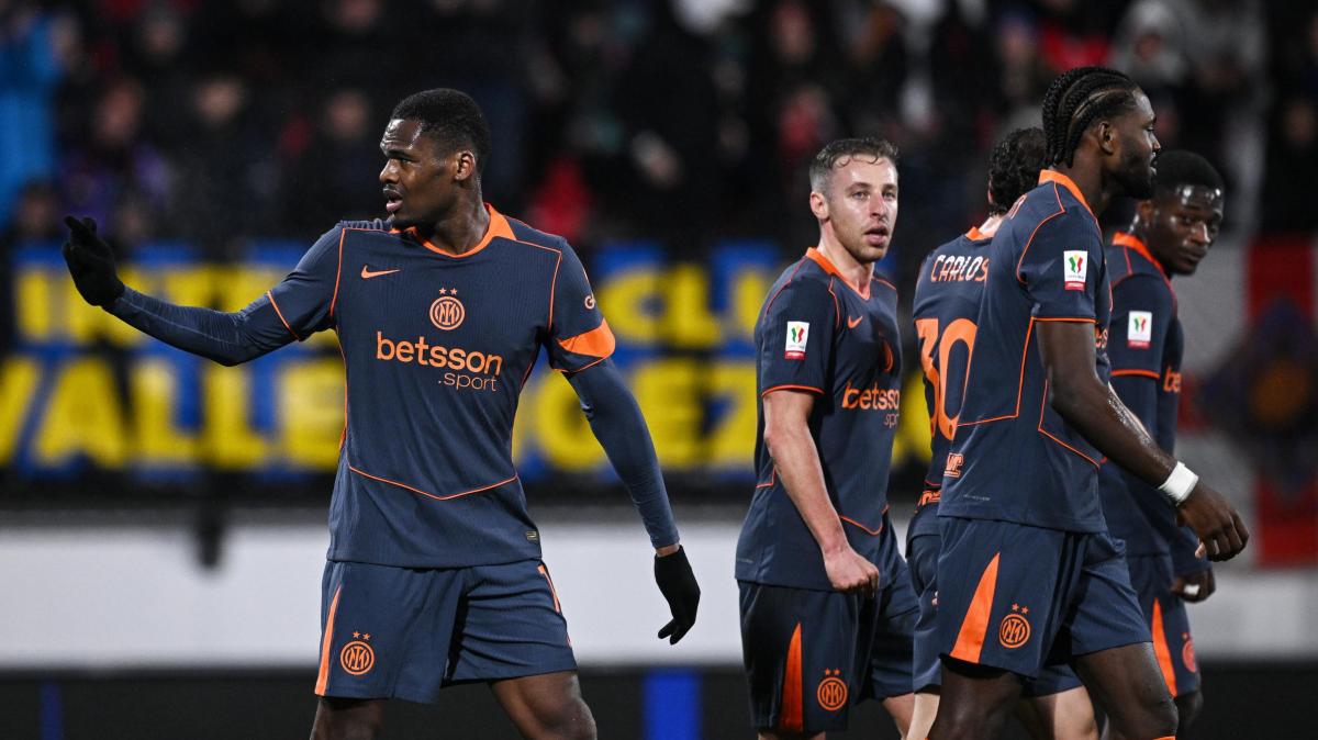 La Française des démi-finales: le reti di Bonny e Diouf regalano all'Inter le semifinali di Coppa Italia, Torino ko 2-1