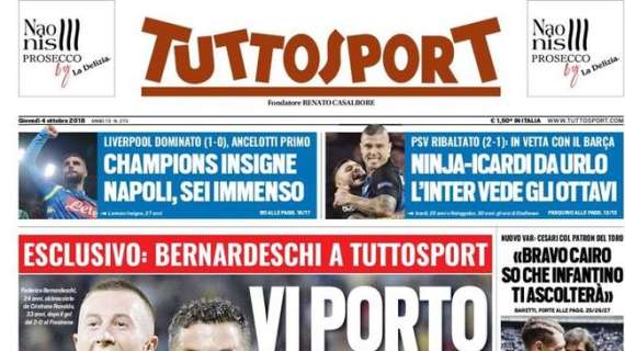 Prima TS - Ninja-Icardi da urlo: l'Inter vede gli ottavi