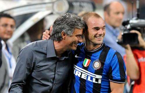 Sneijder: "Mancini o Mou? Con José vinsi il Triplete"