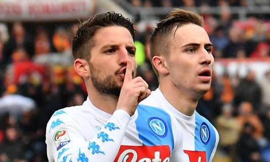 GdS - Mertens-Napoli, rinnovo complicato. L'Inter c'è, De Laurentiis alla fine cede? 