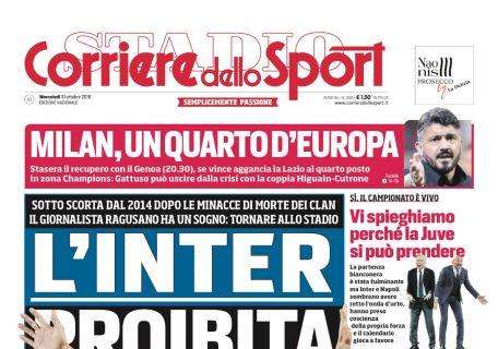 Prima CdS - L'Inter proibita. Sotto scorta dal 2014, il giornalista ragusano ha un sogno: tornare allo stadio