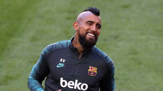 Vidal anche stamattina alla Ciudad Deportiva di Barcellona. In attesa del via libera