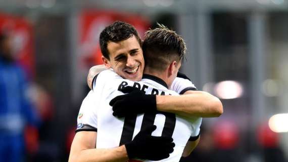 Ag. Lasagna: "Kevin è molto felice, la vittoria dell'Udinese a San Siro è stato un miracolo sportivo"
