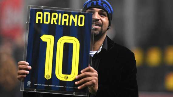 Il verdeoro Adriano tifa Italia: "Forza Azzurri"