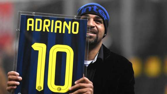 Adriano: "Inter fra i club migliori dove sono stato. Ritiro? Non ci penso"