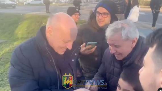 VIDEO - Marotta incalzato da un tifoso: "Quest’estate qualche altro bel colpo". Lui se la ride