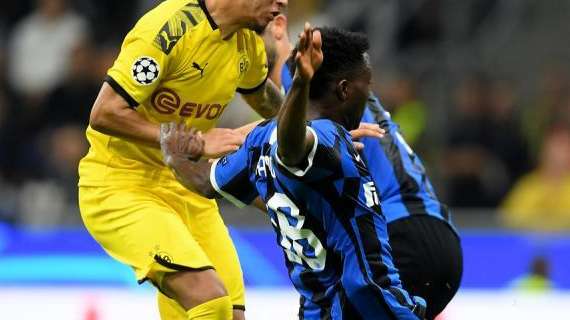 TS - Verso Dortmund: Asamoah ko, quasi out D'Ambrosio, Sensi c'è. Lazaro nuovo 'acquisto'